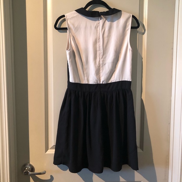 GIANNI BINI Tan and Black Business Style Dress - Picture 7 of 7